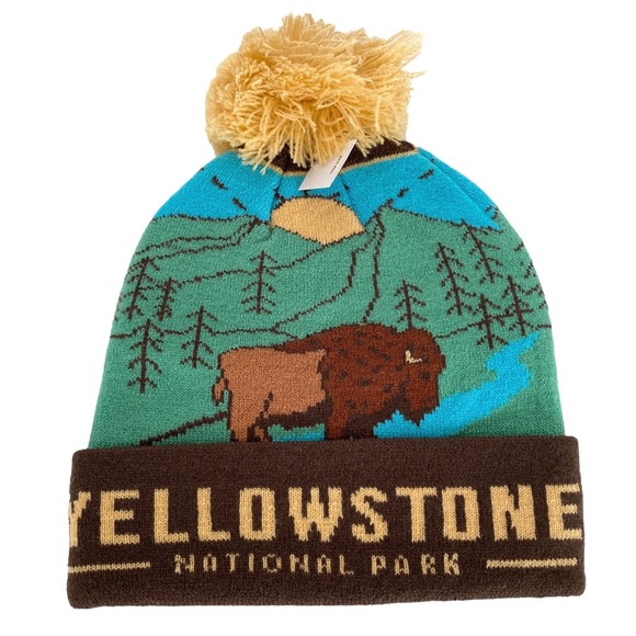 Yellowstone National Park Beanie Hat - Picture 3 of 5